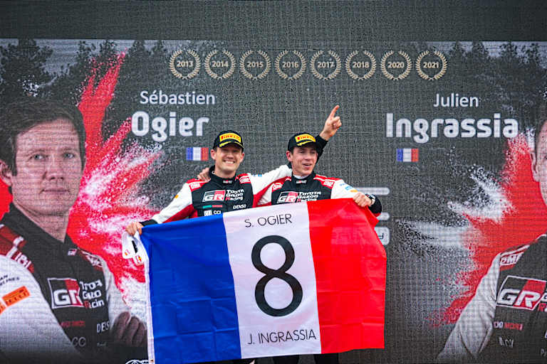 Acht gemeinsame Rallye-WM-Titel: Sebastien Ogier/Julien Ingrassia