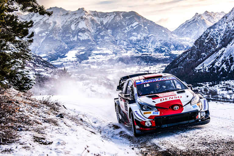 Ogier/Ingrassia bei der Rallye Monte Carlo 2022