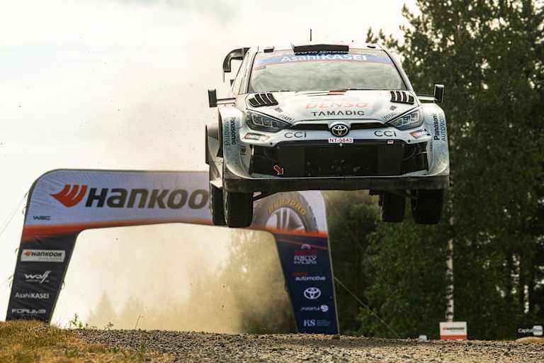 Sebastien Ogier im Finnland-Flug 2025