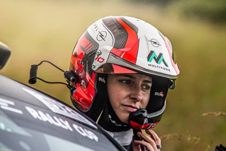 Vorfreude auf die Rallye Rome Capitale: Claire Schönborn