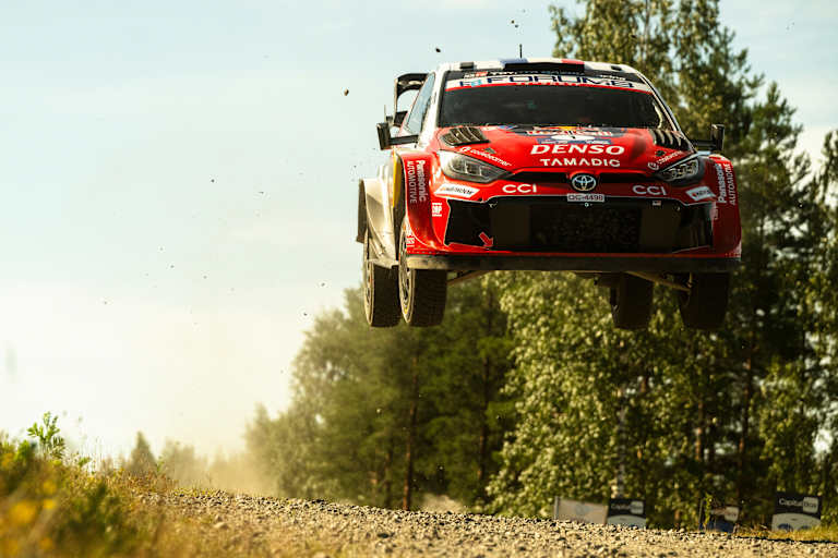 Oliver Solberg im Höhenflug
