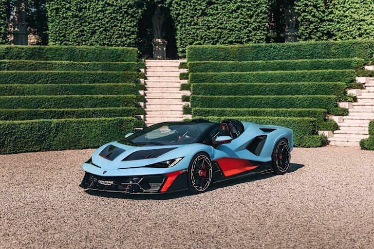 Der Lamborghini Fenomeno Roadster beim Concours of Elegance Germany