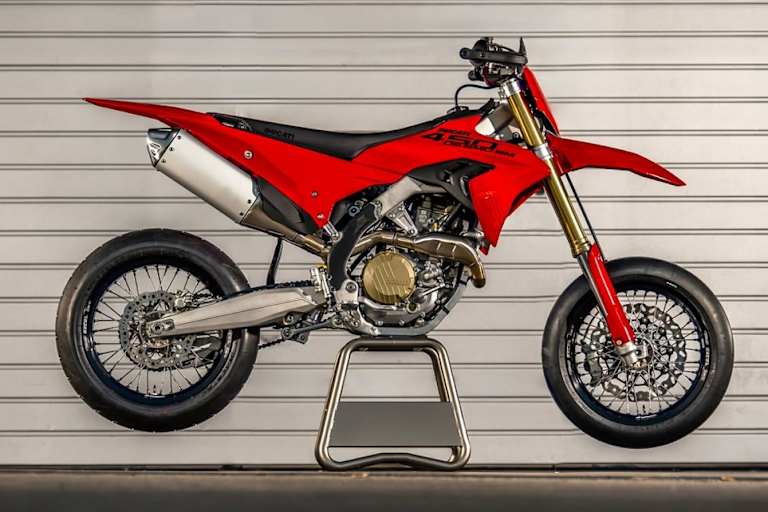 Ducati Desmo450 SM: «Kein Motocross-Motorrad mit kleinen Rädern».