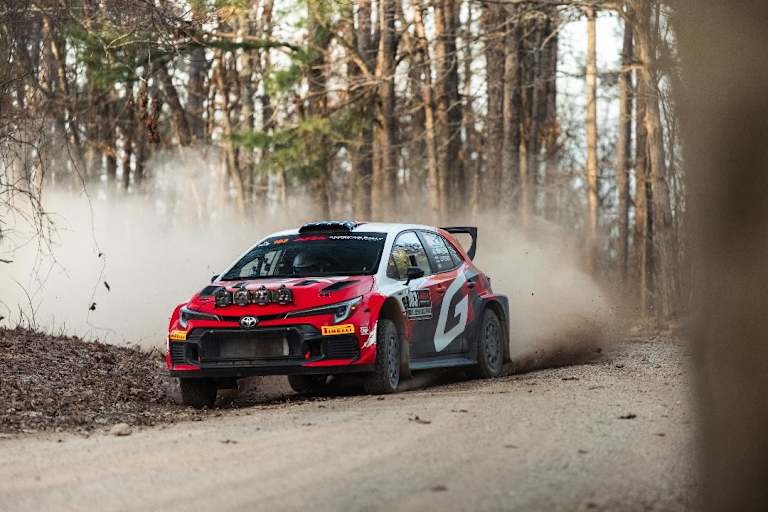 Die Toyota-Corolla Rally RC2: Einsatzfahrzeug von Tänak in Tennesse