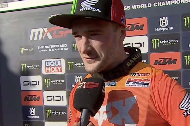 Jeffrey Herlings gewann das Qualifikationsrennen in Arnheim