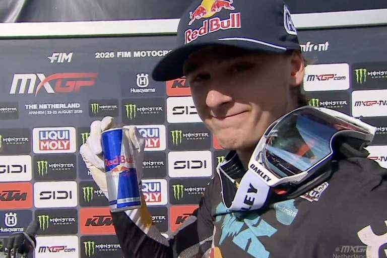 Liam Everts gewann das MX2 Qualifikationsrennen in Arnheim