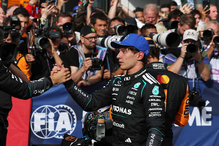 Kimi Antonelli kam in Zandvoort als Zweiter ins Ziel