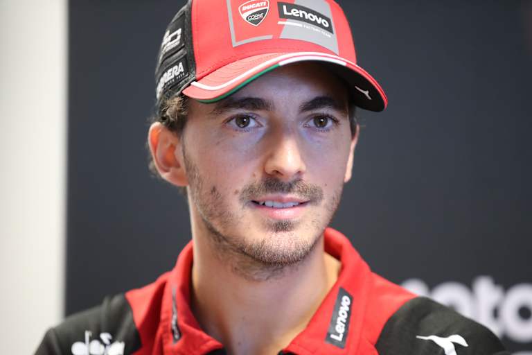 Pecco Bagnaia ist für Aragon optimistischer als in England