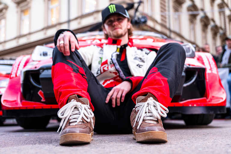 Erst vorne, dann Pech: Oliver Solberg