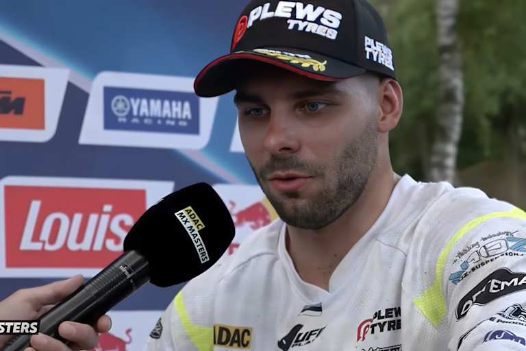Jörgen Matthias Talviku gewann das Samstagsrennen in Vellahn