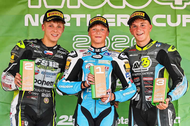 Moto 4 Podest am Sonntag