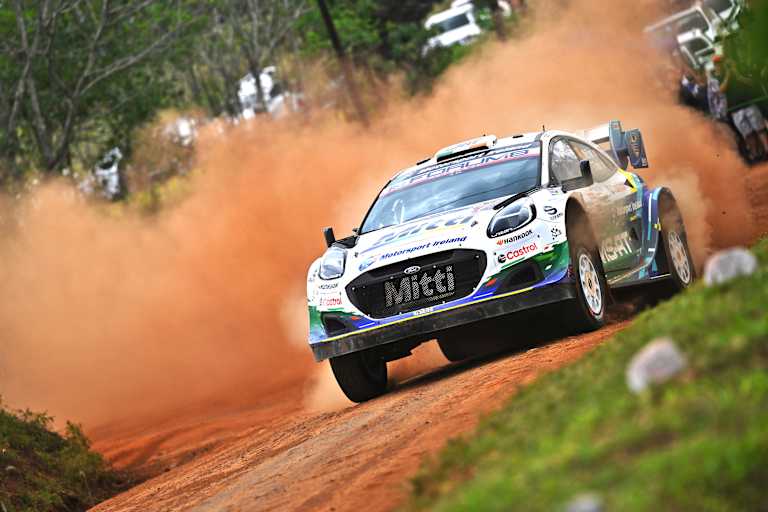 Josh McErlean im M-Sport Ford auf Platz sechs