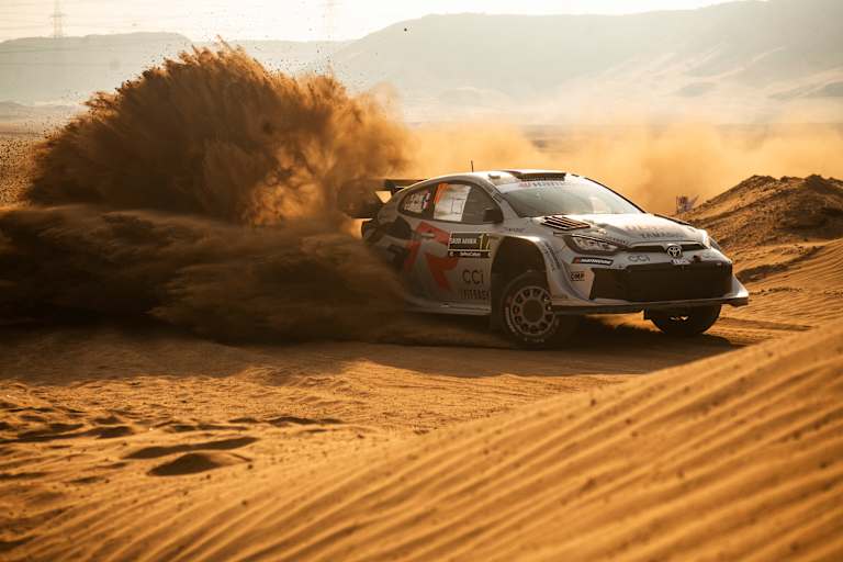 Sebastien Ogier in Saudi-Arabien 2025 zum neunten WM-Titel
