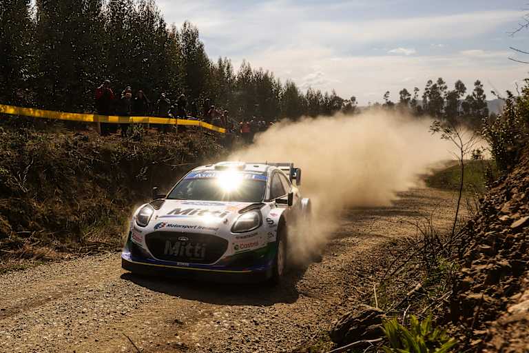 M-Sport Ford-Pilot Joshua McErlean auf Platz sieben
