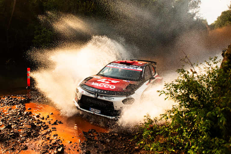 Lancia-Pilot Yohan Rossel: In der WRC2 vorne