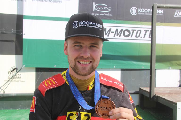 Lukas Fienhage: Im Vorjahr wurde es Bronze für Deutschland