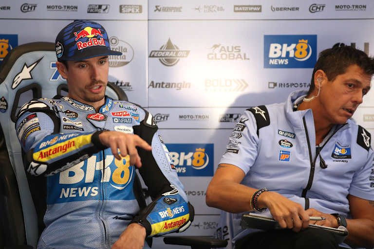 Alex Marquez schilderte, wie er stürzte