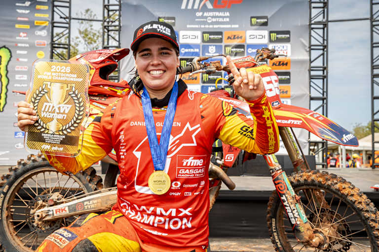 Daniela Guillen ist Motocross-Weltmeisterin 2026