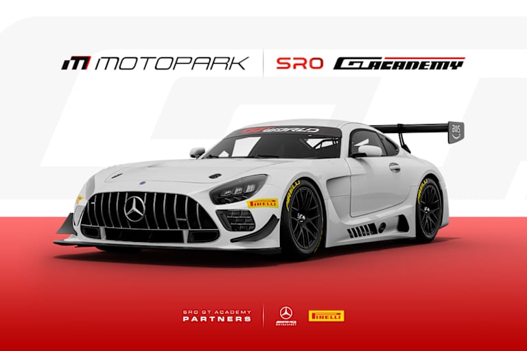 Motopark setzt einen Mercedes-AMG GT3 für die SRO GT Academy Sieger ein
