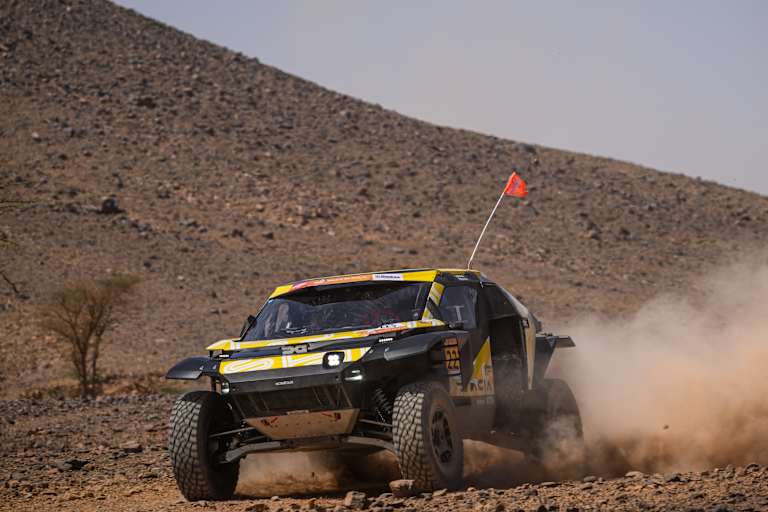 Der amtierende Rally Raid-Weltmeister Lucas Moraes liegt an zweiter Stelle