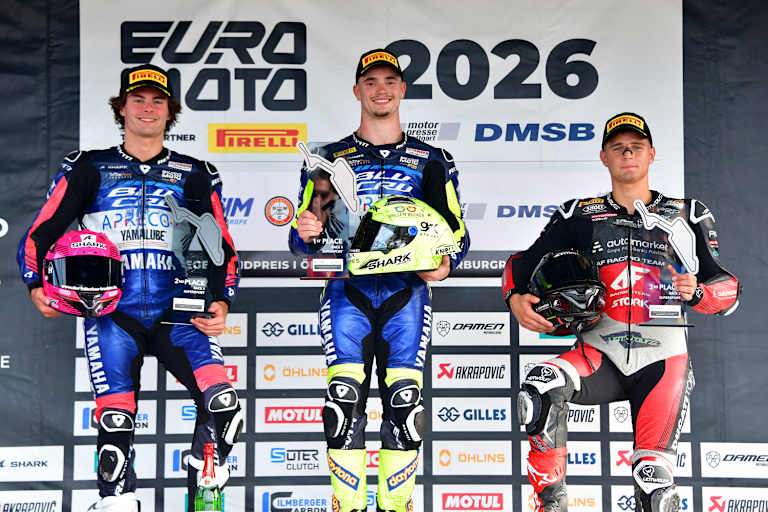 Lehmann, Geiger, Blin (v.li.)