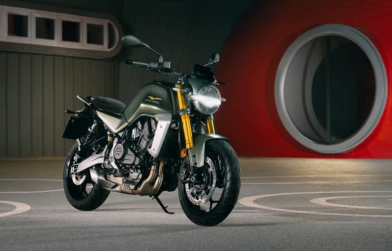 Moto Guzzi The Trip: Klassisches, unverkleidetes Motorrad mit 500 ccm