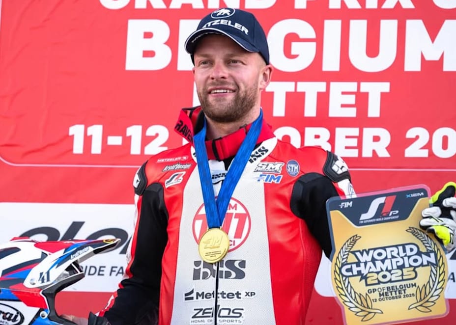 Marc-Reiner Schmidt musste seinen fünften WM-Titel abgeben