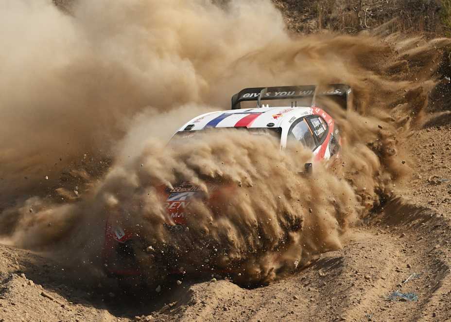Weltmeister Ogier im Shakedown-Gravel