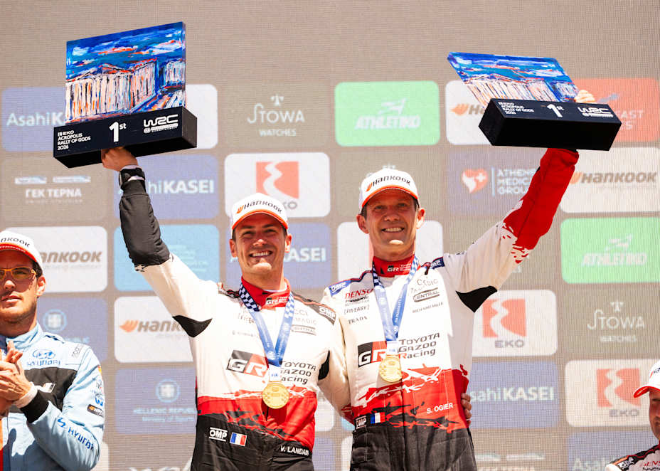 Sebastien Ogier/Vincent Landais gewinnen die Akropolis-Rallye Griechenland