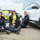 Opel Rallye-Werksfahrer: Claire Schönborn, Tom Heindrichs und Timo Schulz
