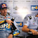 Rote Flaggen wegen Alex Marquez: Wheelie, blockierendes Hinterrad, Crash