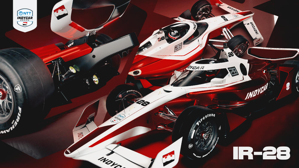 IndyCar unveils new race car for the 2028 season